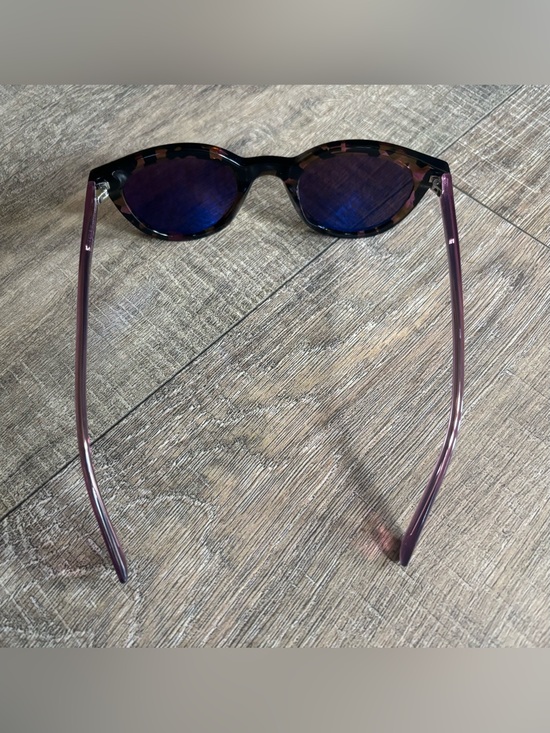 Nifties women’s sunglasses violet medium tortoise shell rim cat eye 46-22-140 main image 11